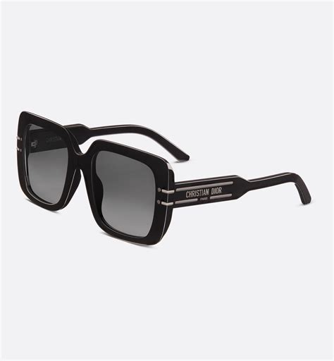 DiorSignature S11I Black Square Sunglasses 